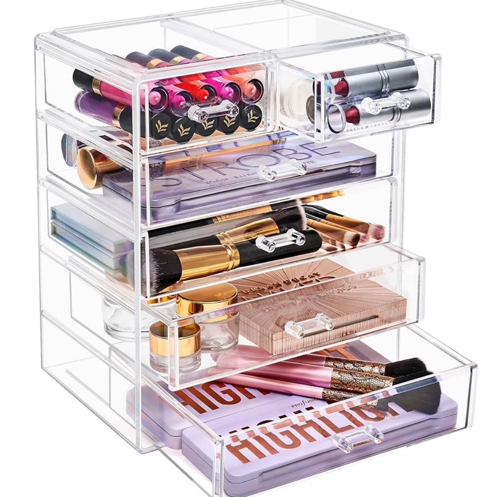 Clear Makeup Organizer